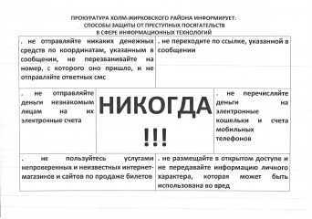 прокуратура Холм-Жирковского района информирует - фото - 1